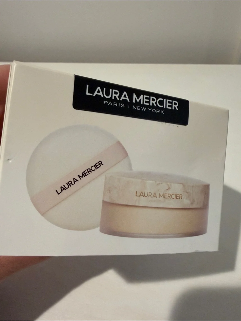 Laura Mercier translucent loose setting powder + velour puff ultra blur new